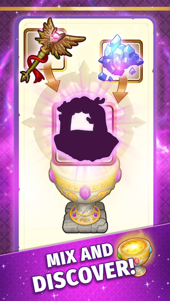 Arcane Merge - Fantasy Mix - Gameplay image of android game