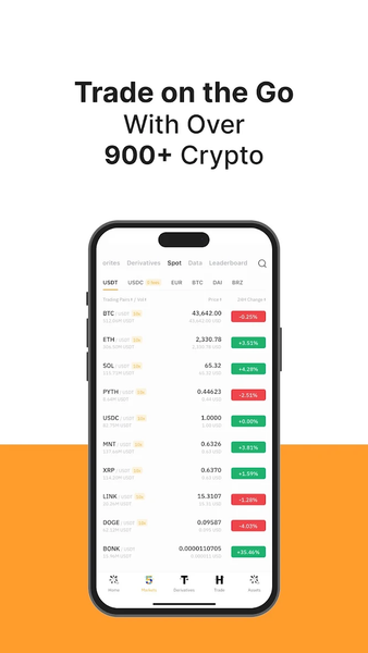 Bybit: Buy Bitcoin & Crypto - Image screenshot of android app