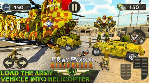 US Army Robot Transport- Army Tank Truck Transport - عکس برنامه موبایلی اندروید