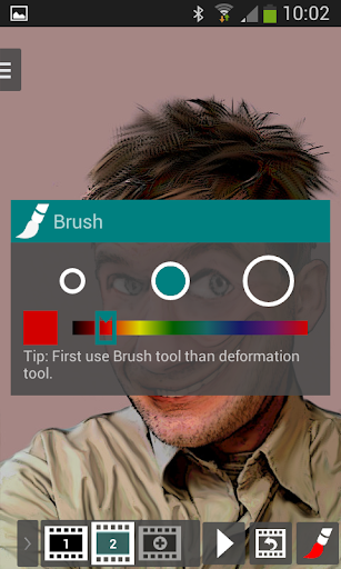 Photo Bender- Deform & Animate - Image screenshot of android app