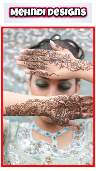 Beautiful Mehandi Designs ۲۰۲۴ - عکس برنامه موبایلی اندروید