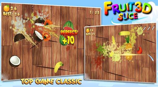 Fruit Slice 3D - Gameplay image of android game