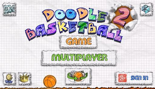 Doodle Basketball 2 - Gameplay image of android game