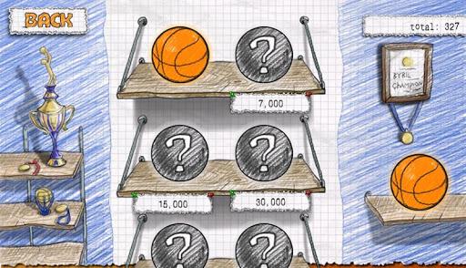 Doodle Basketball 2 - Gameplay image of android game