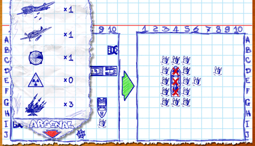 Sea Battle - Gameplay image of android game