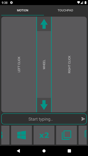 Air Mouse (PC Remote) - Image screenshot of android app