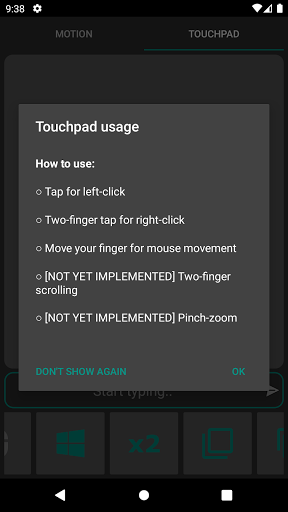 Air Mouse (PC Remote) - Image screenshot of android app