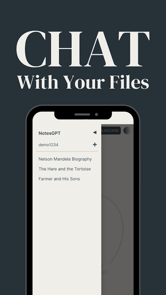 NotesGPT - AI File Chat - عکس برنامه موبایلی اندروید