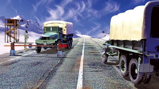 Army Truck Drive Game - Image screenshot of android app