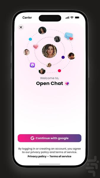 اوپن چت: دوست یابی - عکس برنامه موبایلی اندروید
