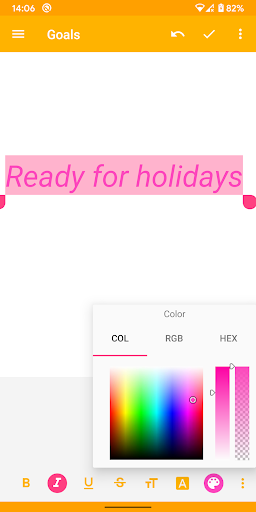 Text Editor - عکس برنامه موبایلی اندروید