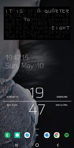 Android Clock Widgets - عکس برنامه موبایلی اندروید