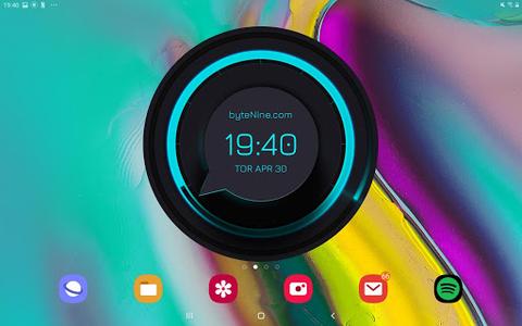 Android Clock Widgets - عکس برنامه موبایلی اندروید