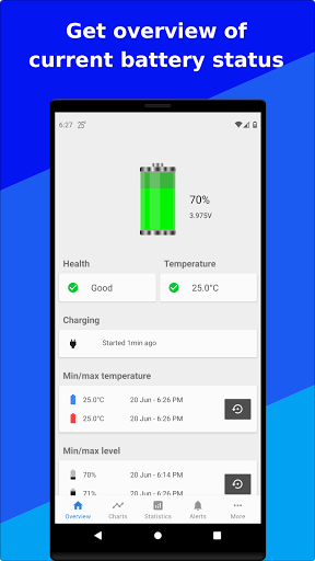Bamowi - Battery Temperature - Image screenshot of android app