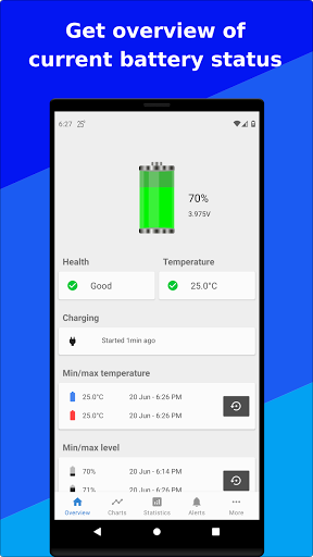 Bamowi - Battery Temperature - عکس برنامه موبایلی اندروید