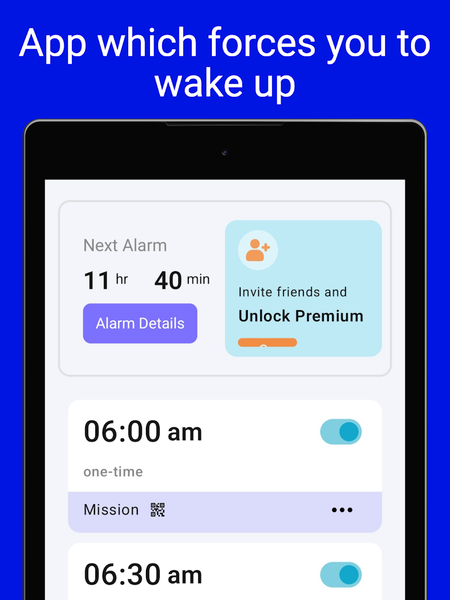 Alarmo - Smart Alarm Clock - عکس برنامه موبایلی اندروید