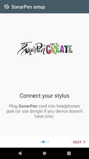 SonarPen stylus driver for ArtFlow - عکس برنامه موبایلی اندروید