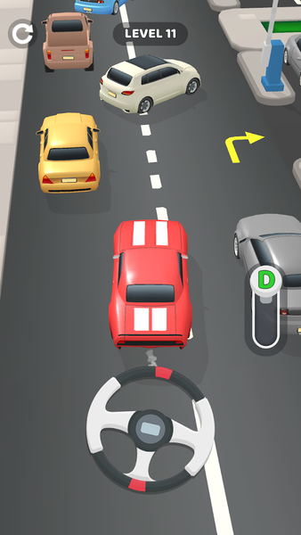 Car Parking Rush - Gameplay image of android game