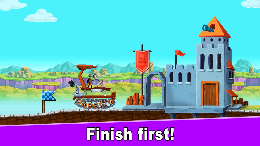 The Tank: Stick pocket hill - عکس بازی موبایلی اندروید