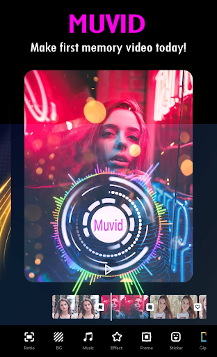 Muvid - Music Video Maker - عکس برنامه موبایلی اندروید