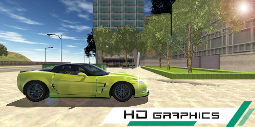 C6 Drift Car Simulator - Image screenshot of android app