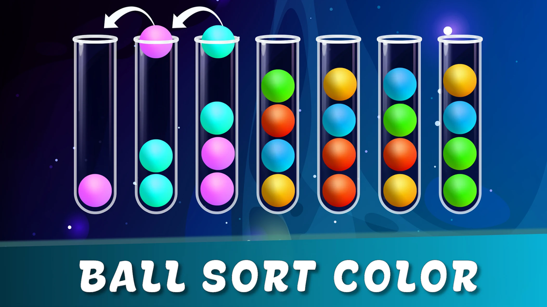 Ball Sort: Color Puzzle Game - Gameplay image of android game