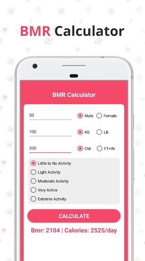 BMR Calculator - Calculate BMR Instantly - Image screenshot of android app