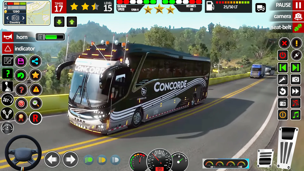 Bus Driving Games: City Coach - عکس بازی موبایلی اندروید