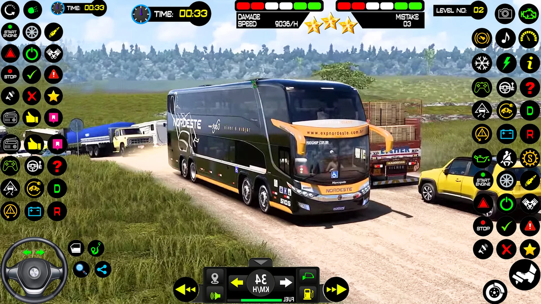Bus Driving Euro Coach Bus - Gameplay image of android game