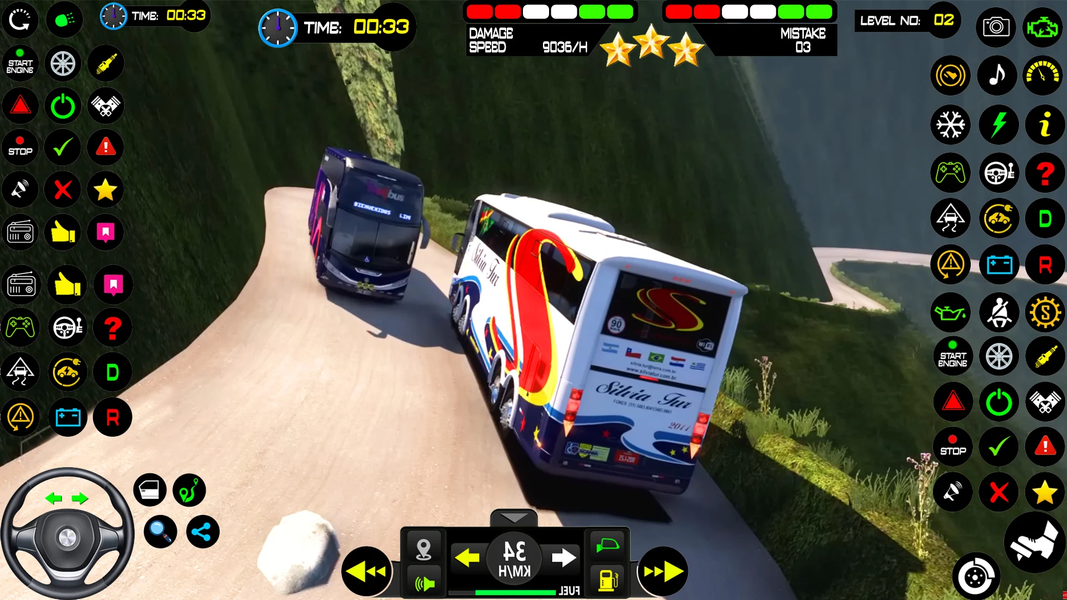 Bus Driving Euro Coach Bus - Gameplay image of android game