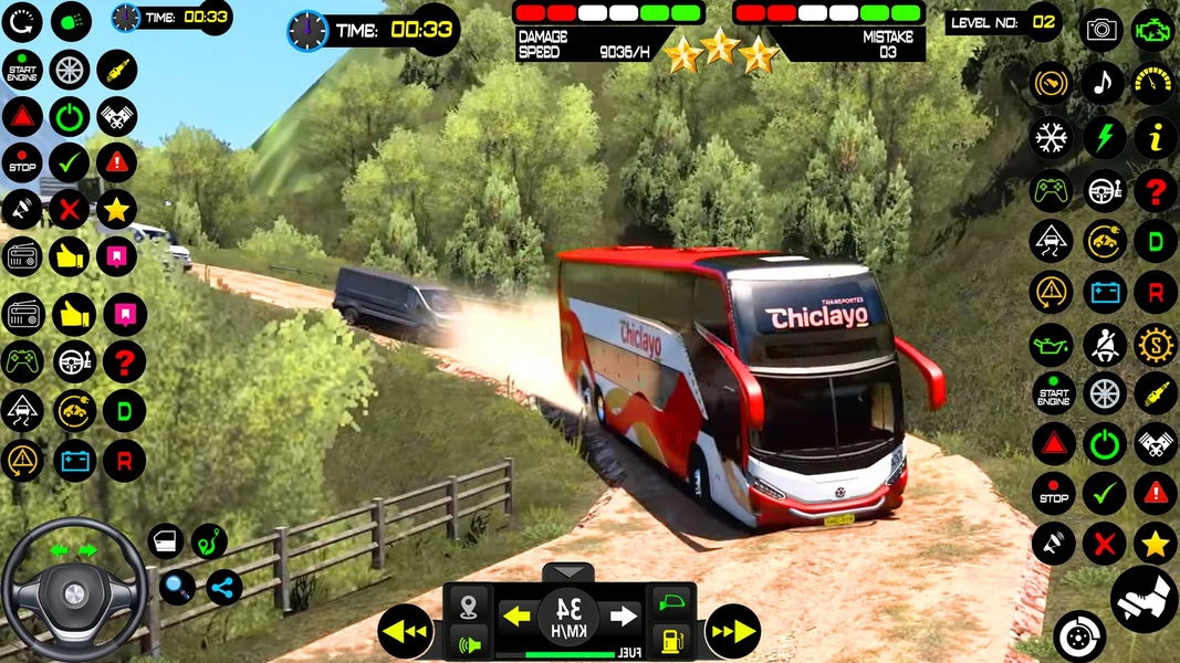 Bus Driving Euro Coach Bus - Gameplay image of android game