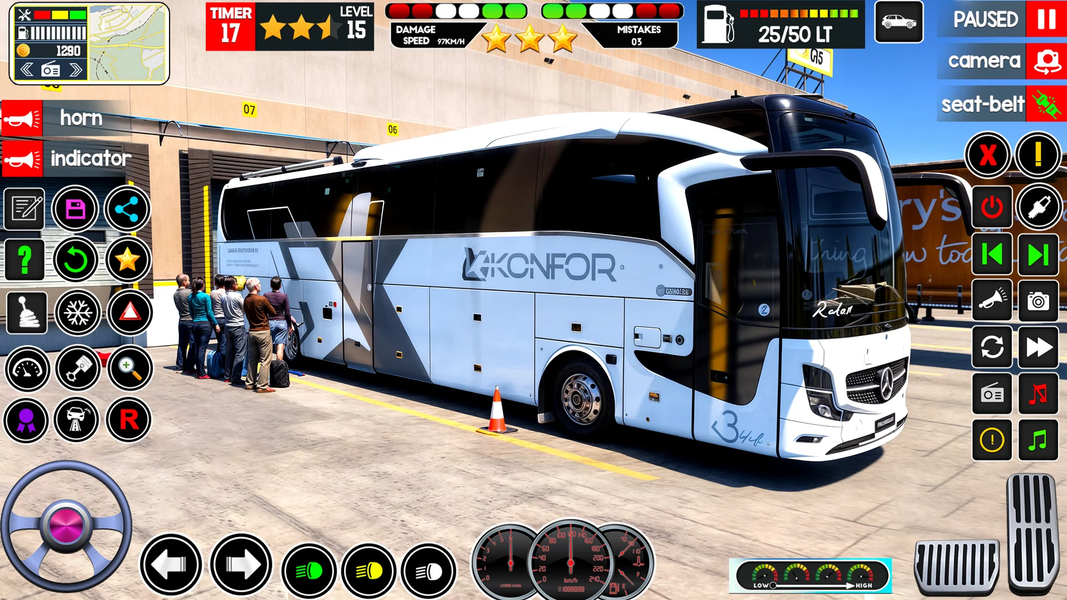 Euro Bus Games 3D Bus Driving - عکس بازی موبایلی اندروید
