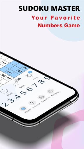 Sudoku – Free & Offline Sudoku Solver Games - Gameplay image of android game