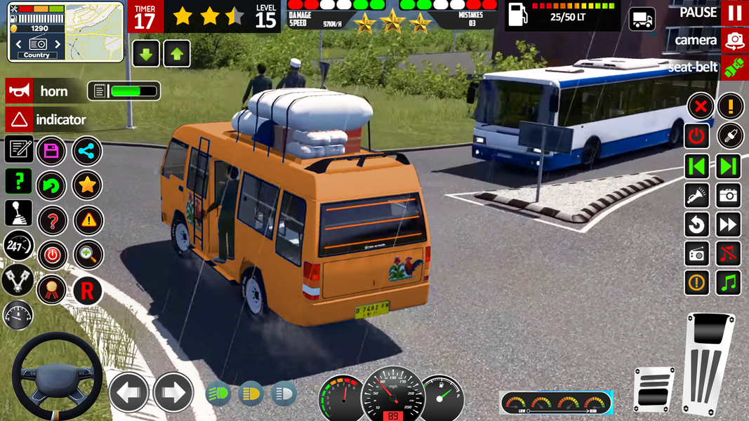 Mini Coach Bus Game: Euro Bus - عکس بازی موبایلی اندروید