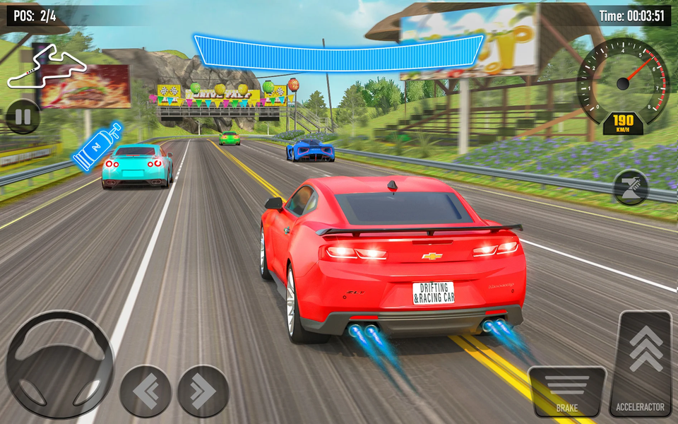 Open World Car Racing Game ۳D - عکس بازی موبایلی اندروید