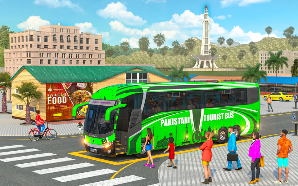 Pakistan - India Bus Simulator - عکس بازی موبایلی اندروید