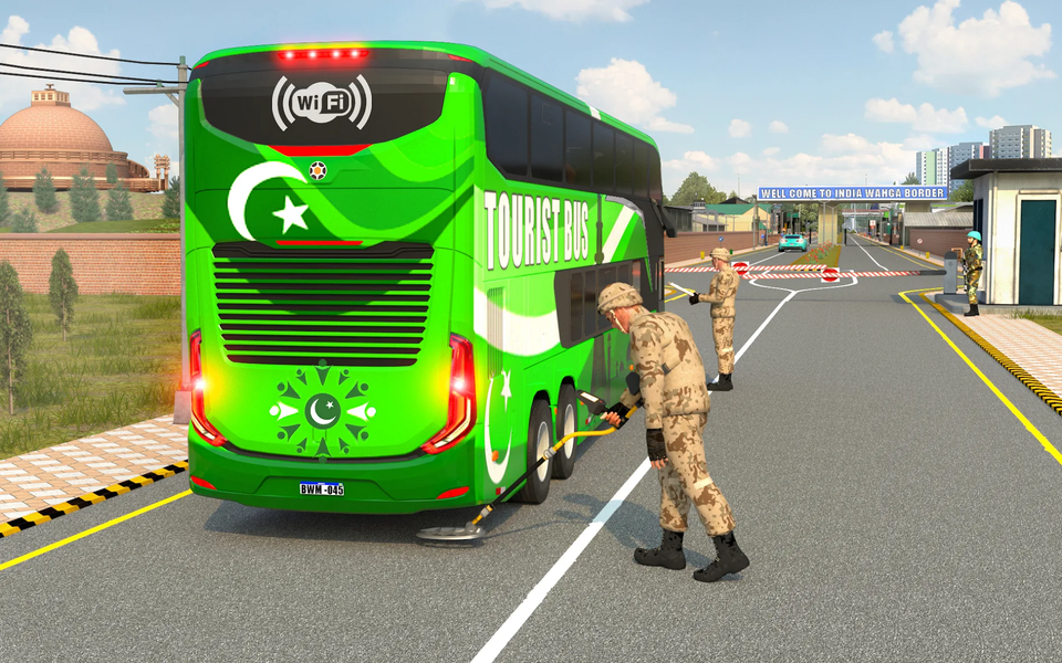 Pakistan - India Bus Simulator - عکس بازی موبایلی اندروید
