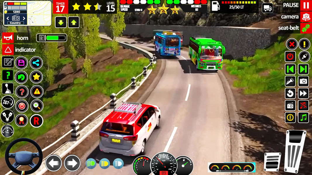Car Driving Taxi Simulator - Gameplay image of android game
