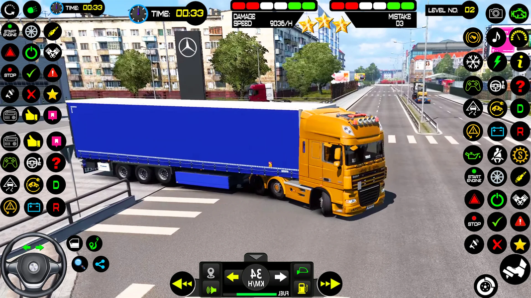 American Truck Cargo Games Sim - Gameplay image of android game