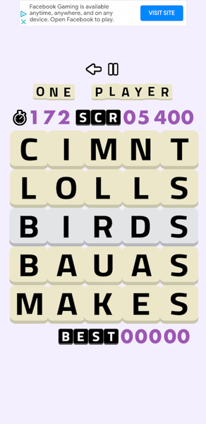chancleta - a fun word game - Image screenshot of android app