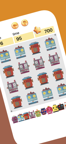 sixteen dots - a 2048 puzzle - Image screenshot of android app