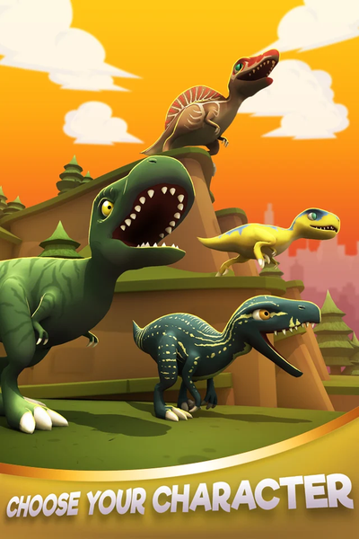 Jurassic Dominion World Alive - Gameplay image of android game