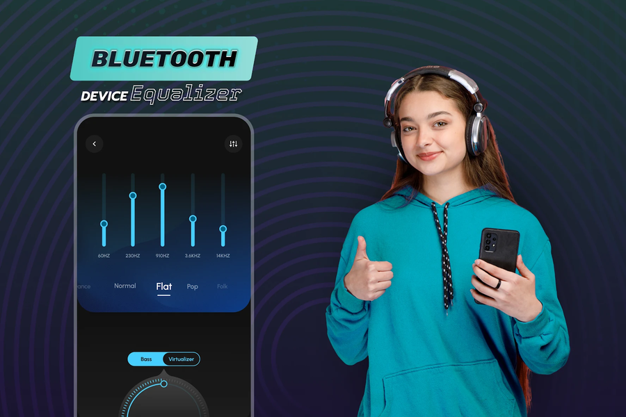 Bluetooth Device Equalizer - عکس برنامه موبایلی اندروید