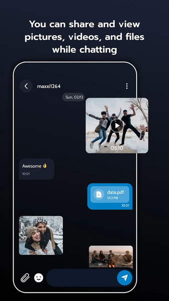 No Internet Chat: Chat with BT - عکس برنامه موبایلی اندروید