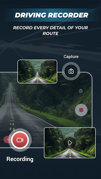 Car Camera: Speed & Time Stamp - عکس برنامه موبایلی اندروید