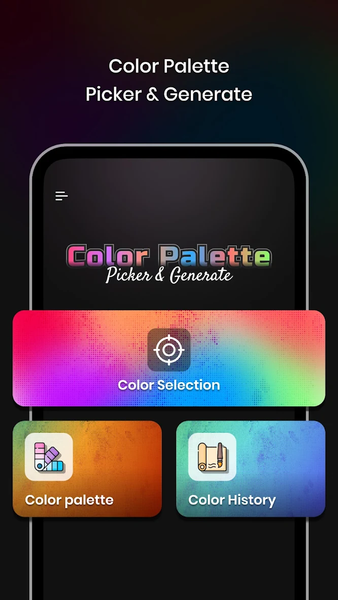 Color Picker & Generator - عکس برنامه موبایلی اندروید