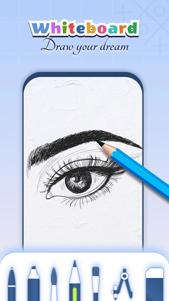 White Sketch Board - Image screenshot of android app