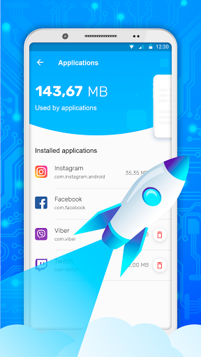 Phone Cleaner Cache - Image screenshot of android app