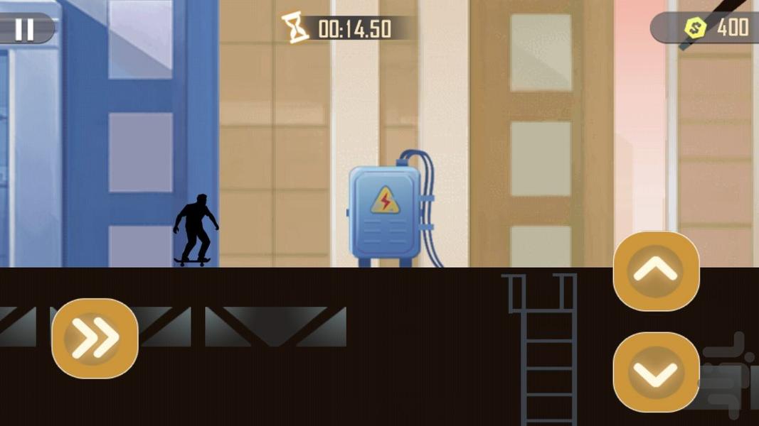 بازی اسکیت بورد (امتیازی) - عکس بازی موبایلی اندروید