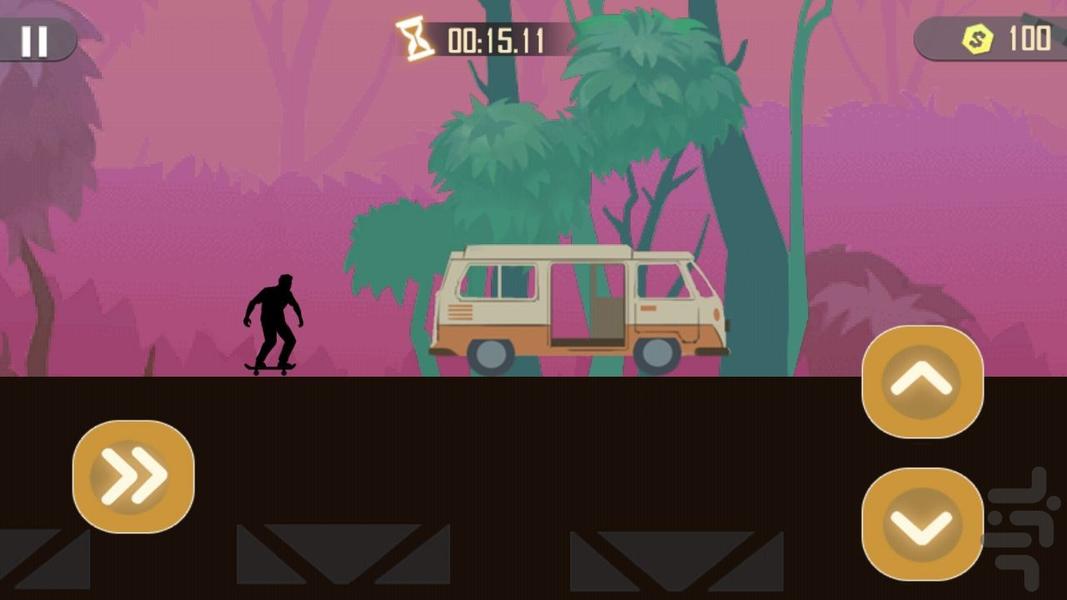 بازی اسکیت بورد (امتیازی) - عکس بازی موبایلی اندروید